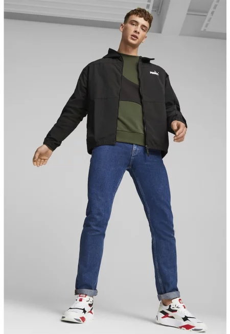 Непромокаемо яке с цветен блок