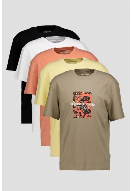 Памучна тениска с шарка