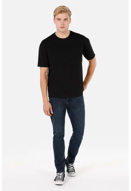 Панталон със стандартна кройка - Ултрамарин синьо