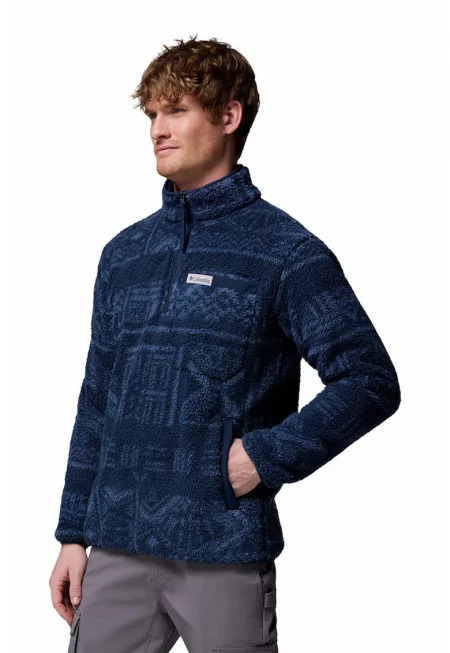 Плюшен ски суитшърт Rugged Ridge - Тъмносин