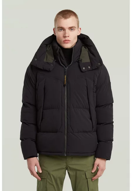 Подплатено зимно яке Whistler с качулка - Черен