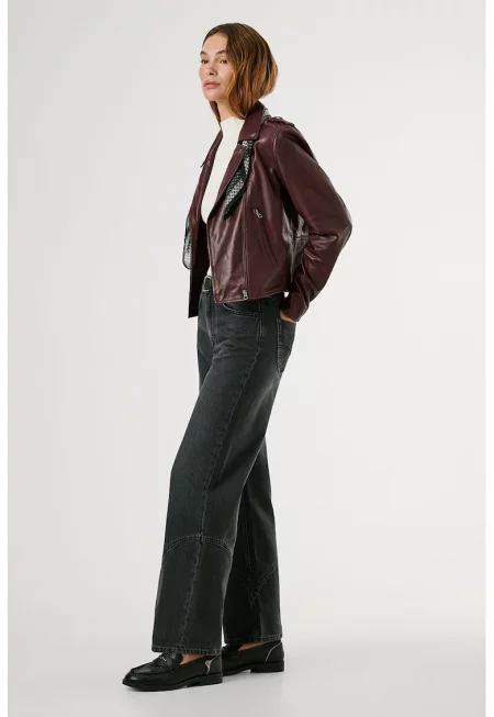 Прави дънки - Антрацитно сиво