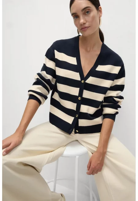 Раирана жилетка с копчета