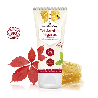 Релаксиращ гел за „леки“ крака - Gel jambes legeres bio, 100 ml