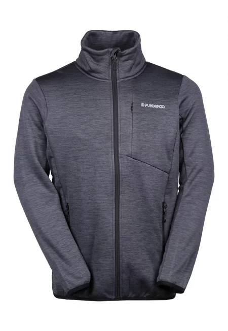 Ски блуза Jefferson с цип - Антрацитно сиво