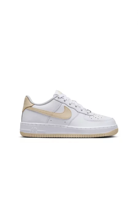 Спортни обувки за деца  AIR FORCE 1 BG - Екологична кожа - Бял - Бял