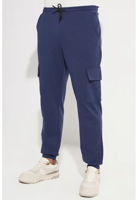 Стеснен панталон - Тъмносин