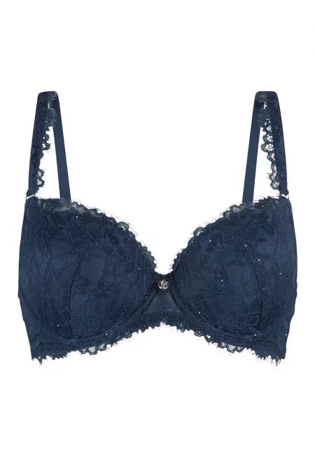 Сутиен с подплънки и дантела