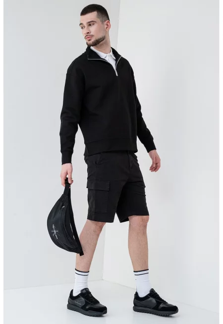 Свободен суитшърт - Черен