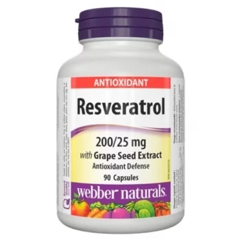 УЕБЪР НЕЙЧЪРАЛС РЕСВЕРАТРОЛ Антиоксидант капсули x 90