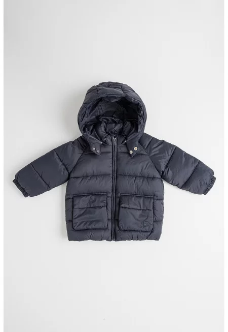 Ватирано зимно яке с качулка