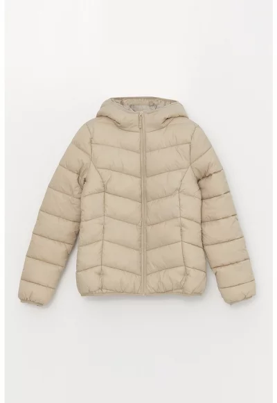 Зимно яке с цип и качулка