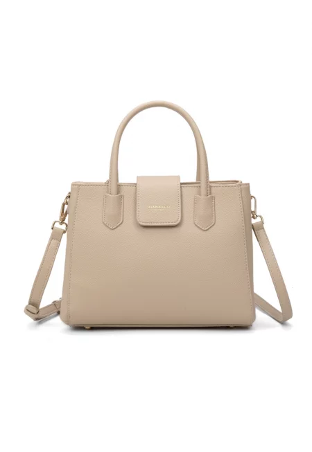 Чанта с допълнителна презрамка - Κафе кафяво