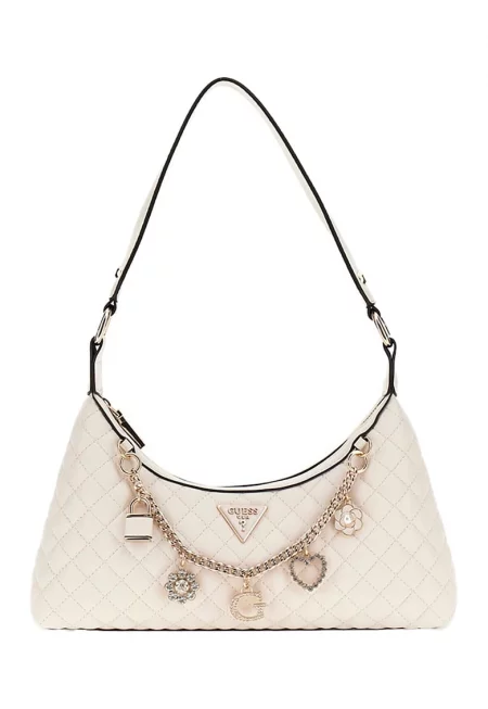 Чанта за рамо с декоративна верижка с висулки