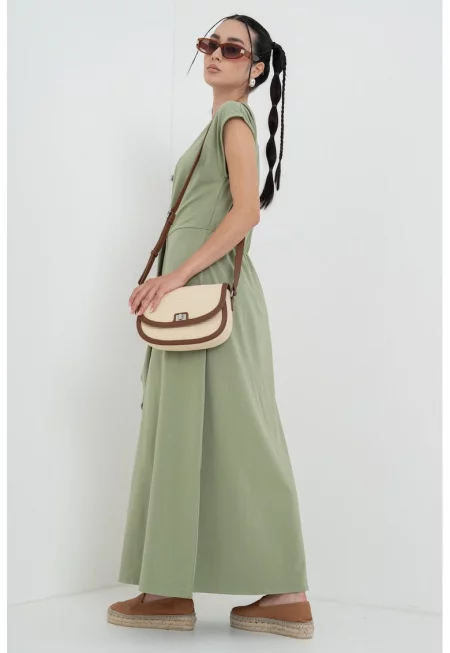 Дълга шпиц рокля