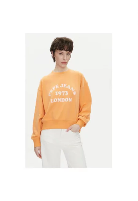 Дамска блуза  PL581487 - Памук/Полиестер - Оранжев - Оранжев