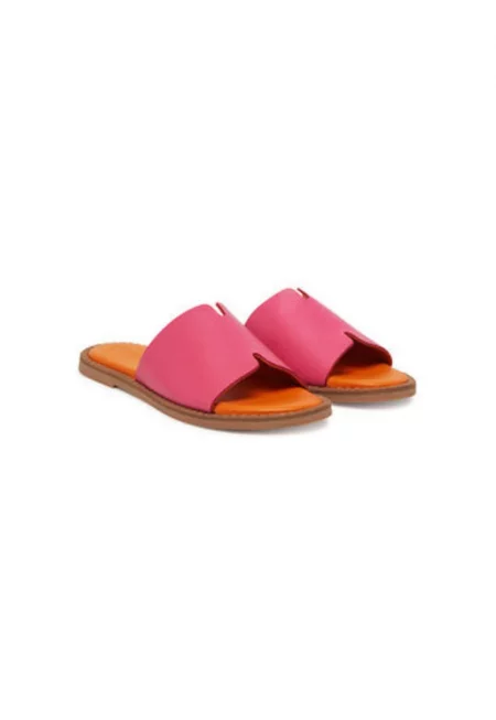 Дамски джапанки  от естествена кожа