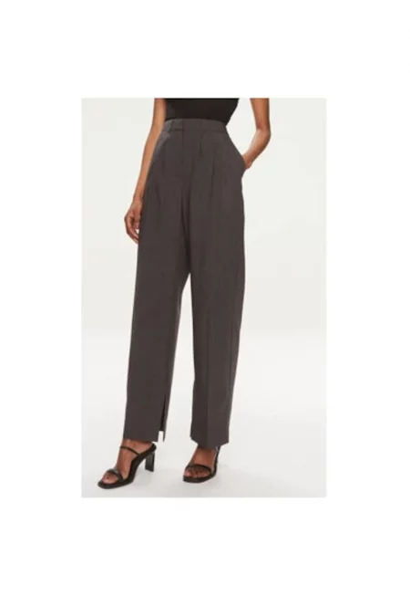 Дамски панталон -  303702717 - Рециклиран полиестер - Сив - Сив