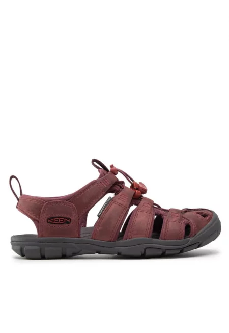 Дамски сандали  300432273 - Естествена кожа/Набук - Бордо