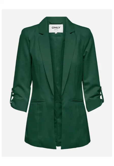 Дамско яке - САМО - 303319878 - Полиестер - Зелен