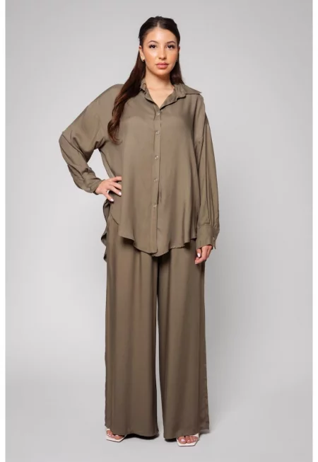 Esprit - Тъмносиньо сако от лен