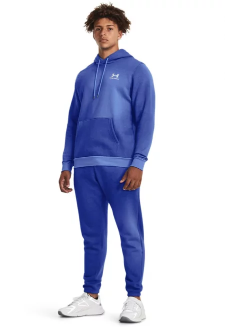 Фитнес худи Essential с джоб кенгуру - Син