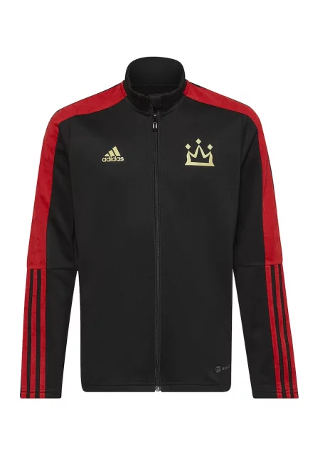 Футболна блуза Salah с цип и лого