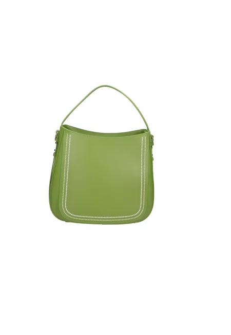Handbag - Кожена чанта 24509 с отделяща се презрамка