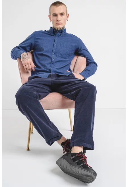 Карирана памучна риза