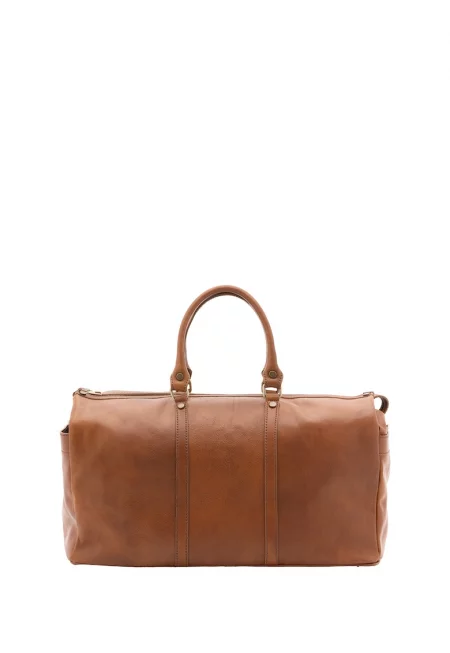 Кожен сак с дръжки - 35 л - Карамел