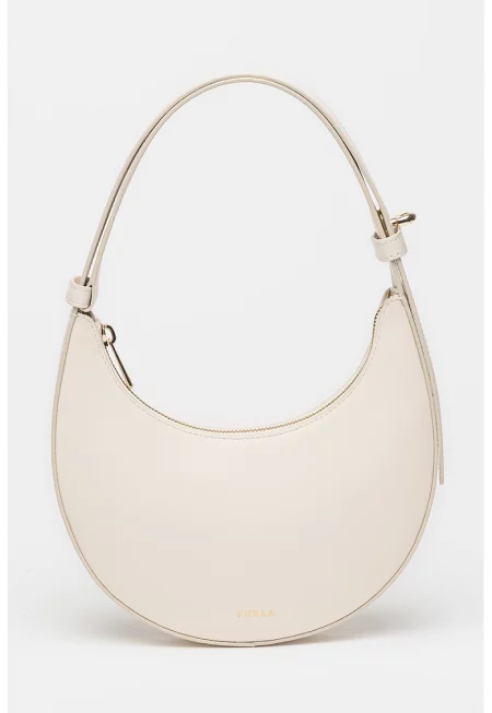 Кожена чанта-полумесец за рамо Delizia