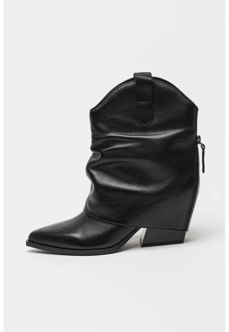 Кожени ботинки Waxel тип Cowboy