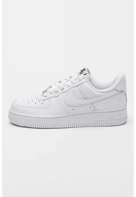 Кожени спортни обувки Air Force 1 - Бял
