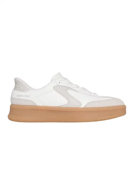 Маратонки Hotshot HI Lifted Luxe Slip-Ins с велур - Бял/Мръснобял