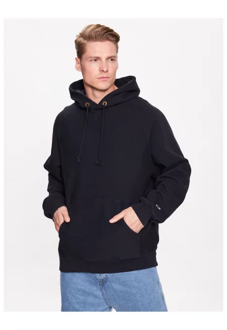 Мъжки черен суичър  Черен