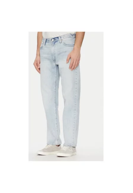 Мъжки панталон  S - 000LO-0005 - Памук - Син