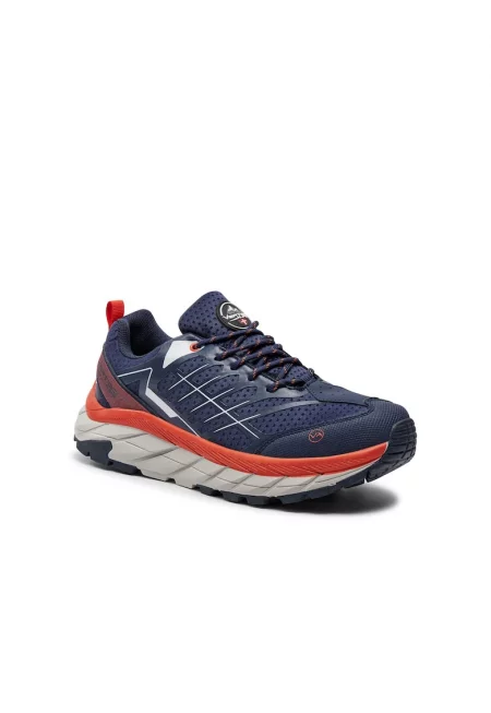 Мъжки спортни обувки -  81290 - Сини - Текстил