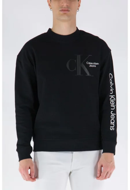 мъжки суичър J30J320040 - Черен