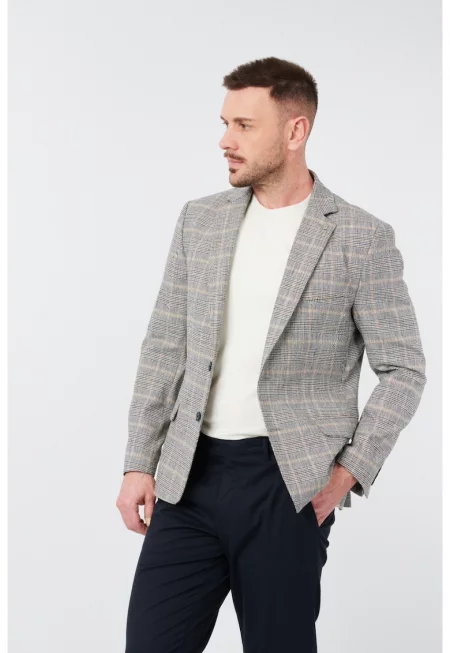 Мъжко сако  Bond 5798синьо