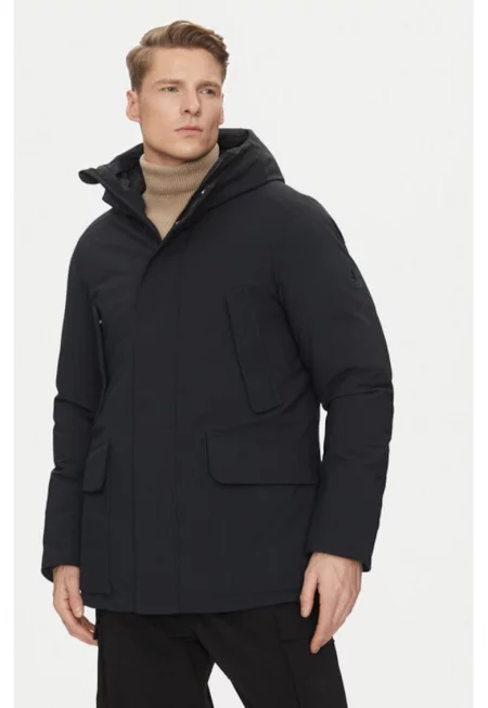 Мъжко яке -  304215322 - Полиестер - Черно - Черен