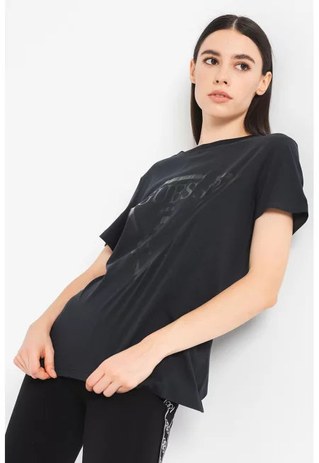 Памучна тениска с лого