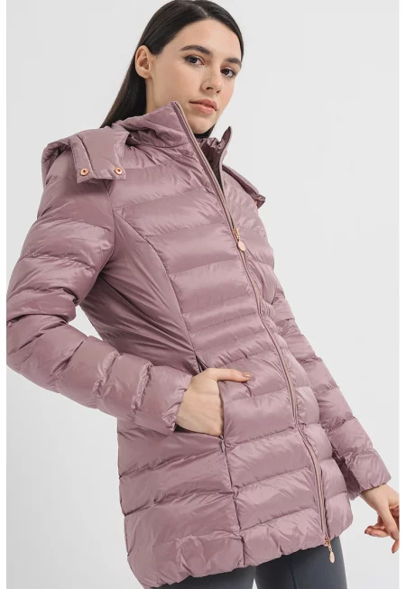Подплатено зимно яке с цип