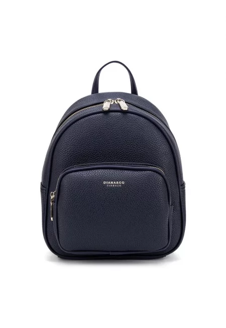 Раница от еко кожа - Син