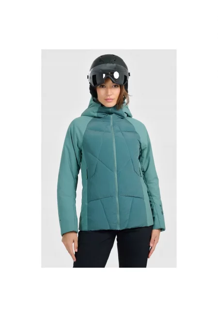 Ски яке  дамско - маслинено - с пълнеж Primaloft Silver - мембрана 4F NeoDry 15000 - полиестер