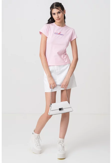 Слим тениска с лого