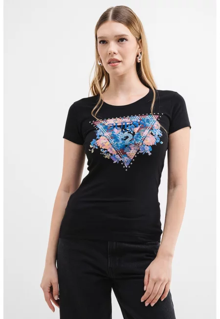 Слим тениска с лого