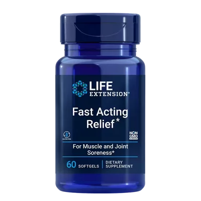 Стави и мускули - Fast Acting Relief, 60 софтгел капсули
