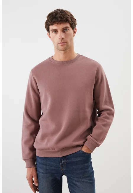 Суитшърт с овално деколте