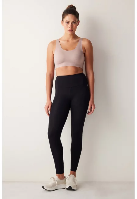 Сутиен с подплънки и отвор - Розова сьомга