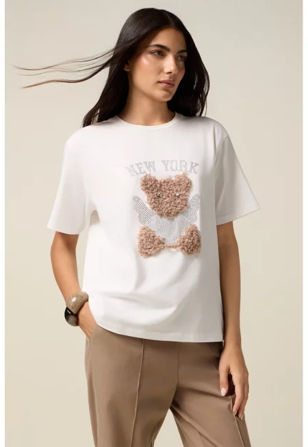 Свободна тениска с графика